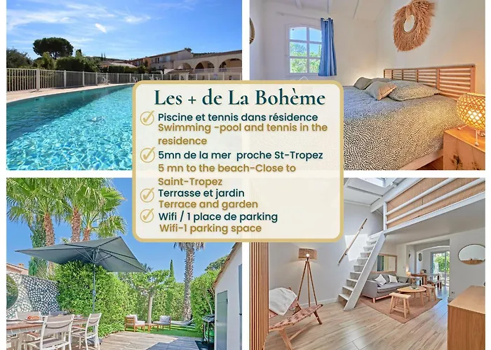 La Boheme-Close To St-Tropez Swimming Pool -Tennis